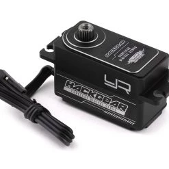Yeah Racing 10kg Low Profile Coreless Metal Gear Servo (Black) (High Voltage/Metal Case)