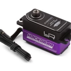 Yeah Racing 10kg Low Profile Coreless Metal Gear Servo (Purple) (High Voltage/Metal Case)