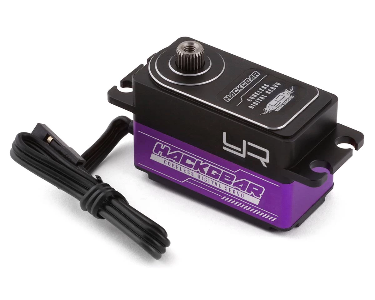 Yeah Racing 10kg Low Profile Coreless Metal Gear Servo (Purple) (High Voltage/Metal Case) 3 Yeah Racing 10kg Low Profile Coreless Metal Gear Servo (Purple) (High Voltage/Metal Case)