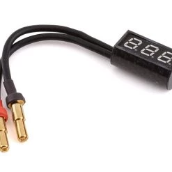 Yeah Racing Carbon Battery Voltage Checker (1S - 5S)