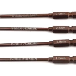 Yeah Racing 1/4” Drive Metric Power Tool Tip Set (4)