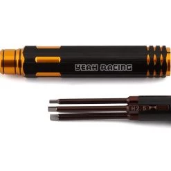 Yeah Racing Aluminum 4-in-1 Multi-Tool Set (Black & Gold) (1.5, 2.0, 2.5, 3.0mm) -Cheap Yeah Racing Store yea yt 0209 2